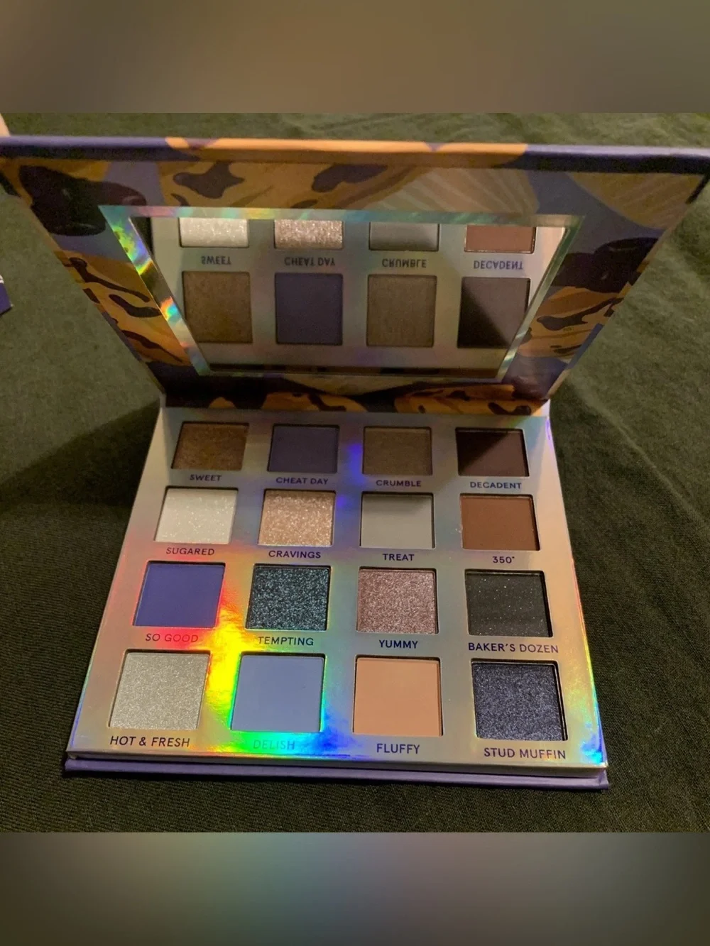 BH Cosmetics Weekend Vibes Blueberry Muffin Eyeshadow Palette